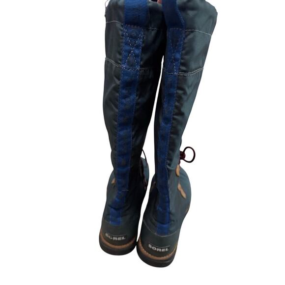 Sorel Waterproof Dark Green 88 Boots Women’s Size 8 Insulated Durable Gorpcore - Picture 7 of 9